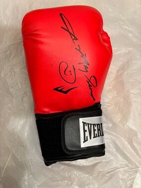 NEW Sugar Ray Leonard Autographed Boxing Glove